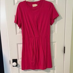 Nation LTD Vibrant Pink Mini Dress